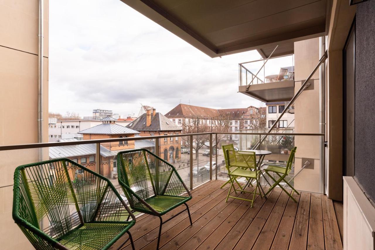 Ferienwohnung L'Academie - Terrasse Avec Vue - Parking Straßburg Exterior foto